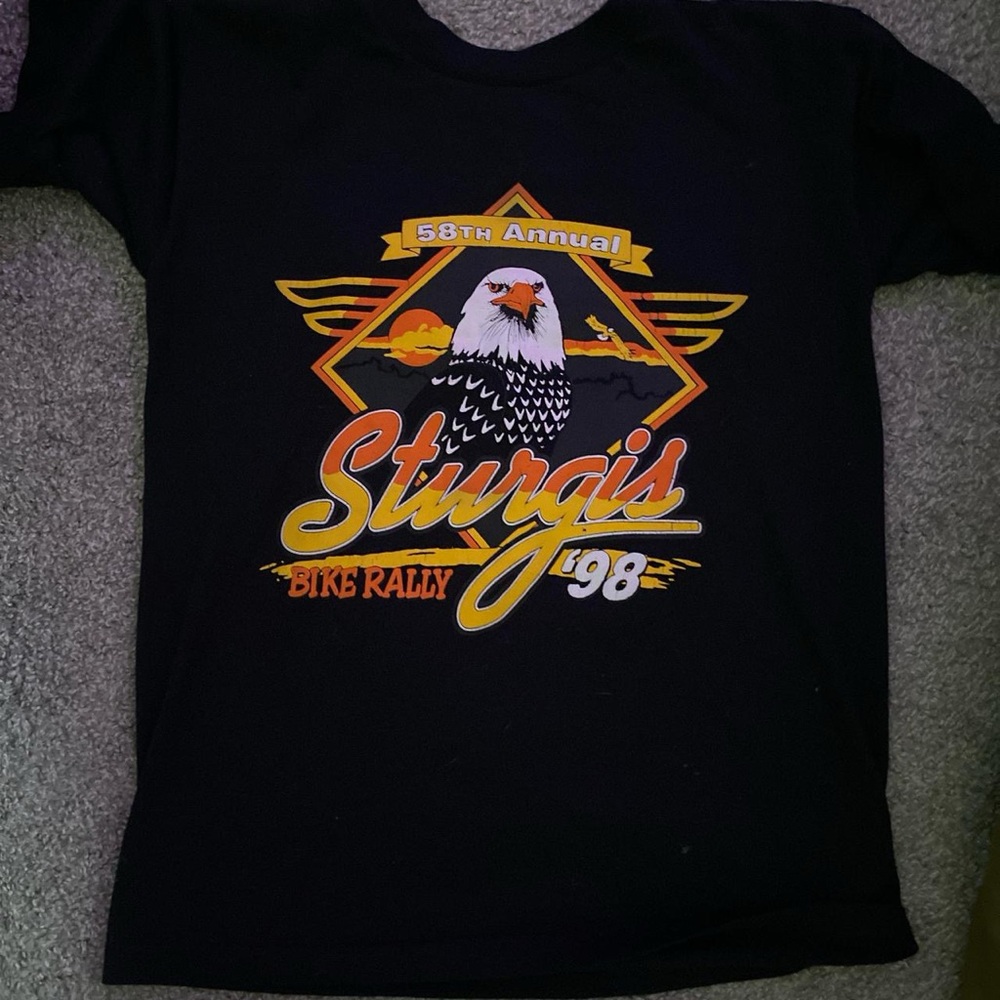 Harley-Davidson Black Sturgis '98 Rally Tee